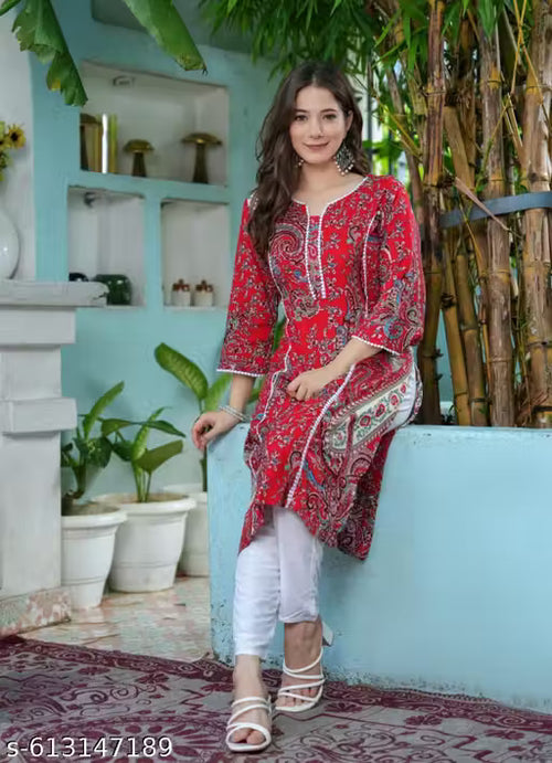 A-KURTI-RED
