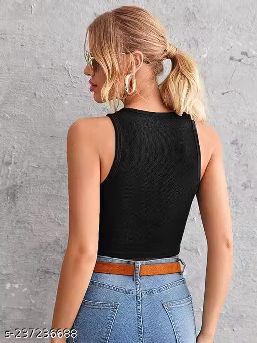 TUSI-TANK TOP COMBO BLACK-WHITE 01