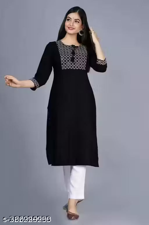 Rayon A-line Kurti