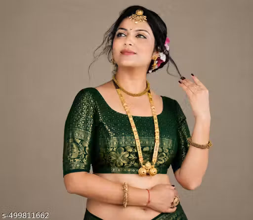 Woven Banarasi Jacquard Saree
