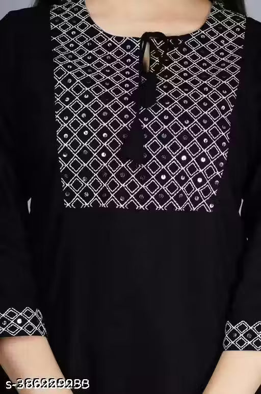 Rayon A-line Kurti
